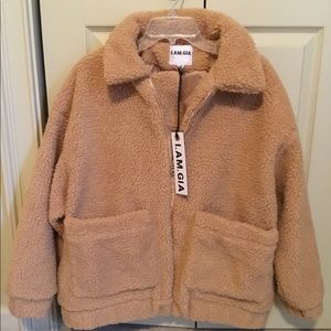 I.Am.Gia IAMGia Pixie Coat Caramel XS New w/ Tags